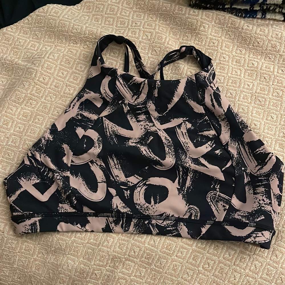 Lululemon high neck energy bra
